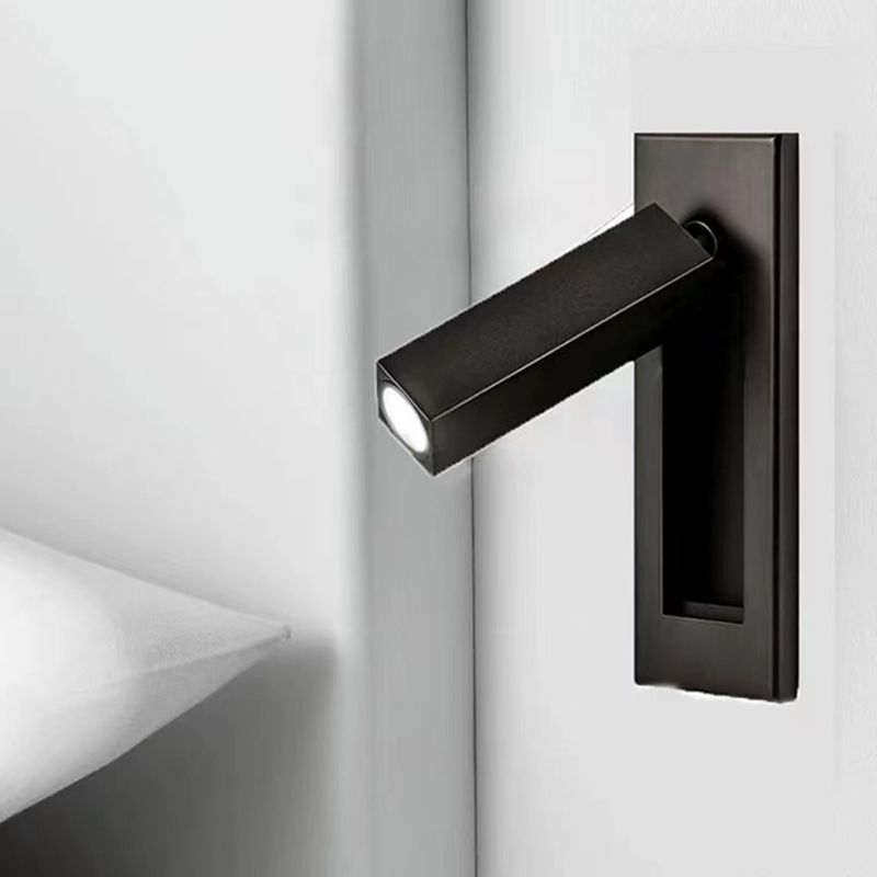 Arisha Modern Rotatable Bedside Sconce – Adjustable Wall Lamp