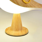 Small bird table lamp - light up wooden bird
