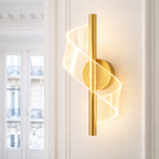 Minimalist Curved Acrylic Wall Light