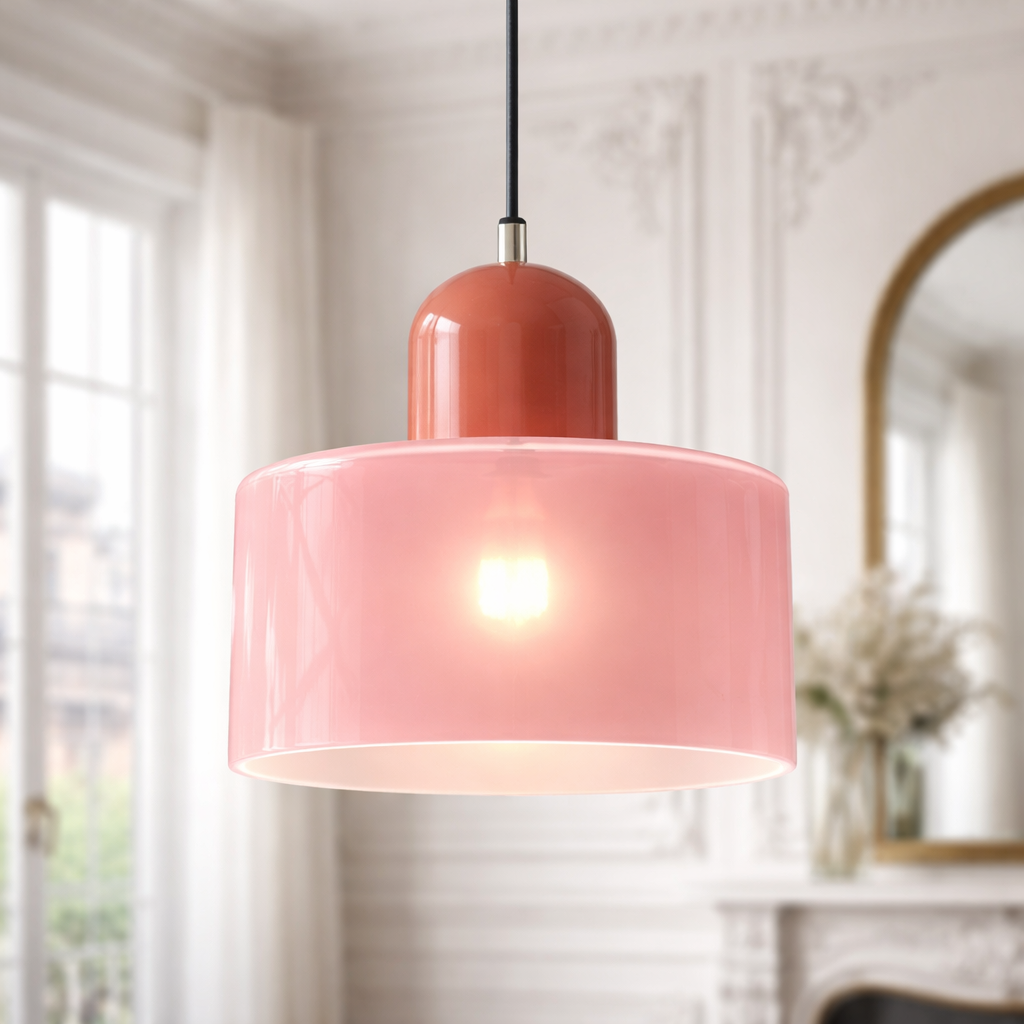 Bauhaus Pendant Light – Modern Colourful Ceiling Lamp