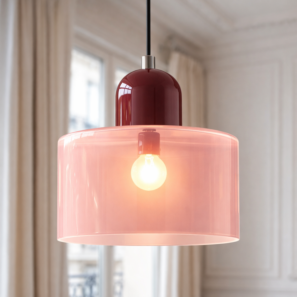 Bauhaus Pendant Light – Modern Colourful Ceiling Lamp