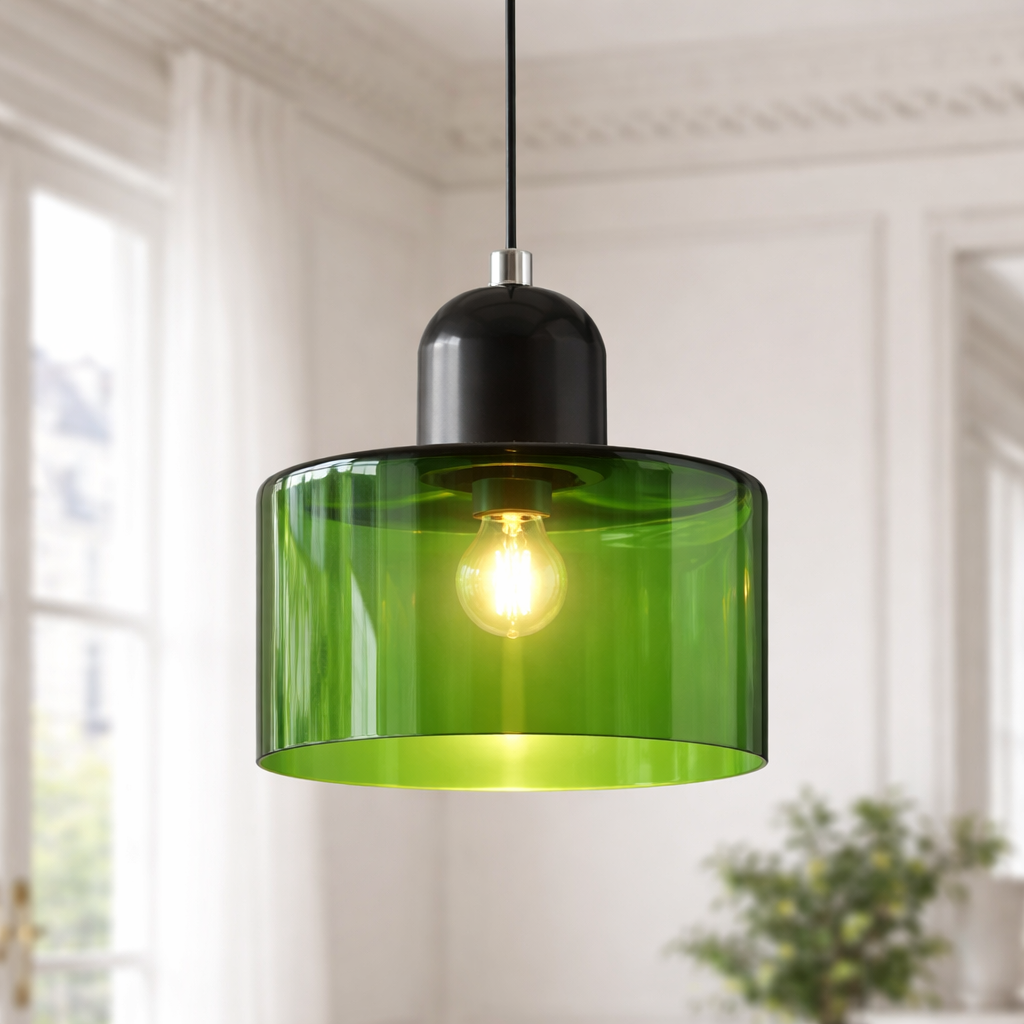 Bauhaus Pendant Light – Modern Colourful Ceiling Lamp