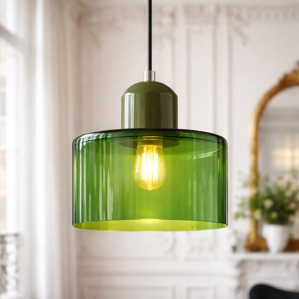 Bauhaus Pendant Light – Modern Colourful Ceiling Lamp
