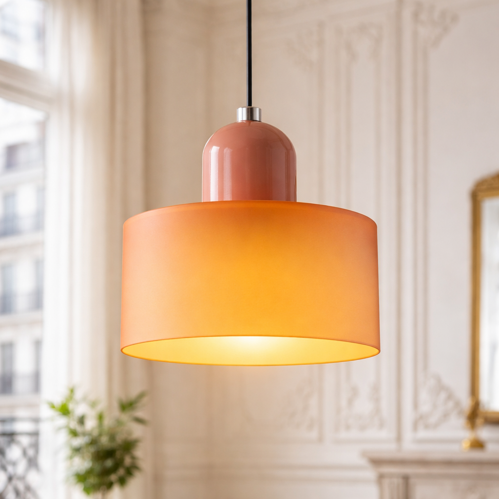 Bauhaus Pendant Light – Modern Colourful Ceiling Lamp