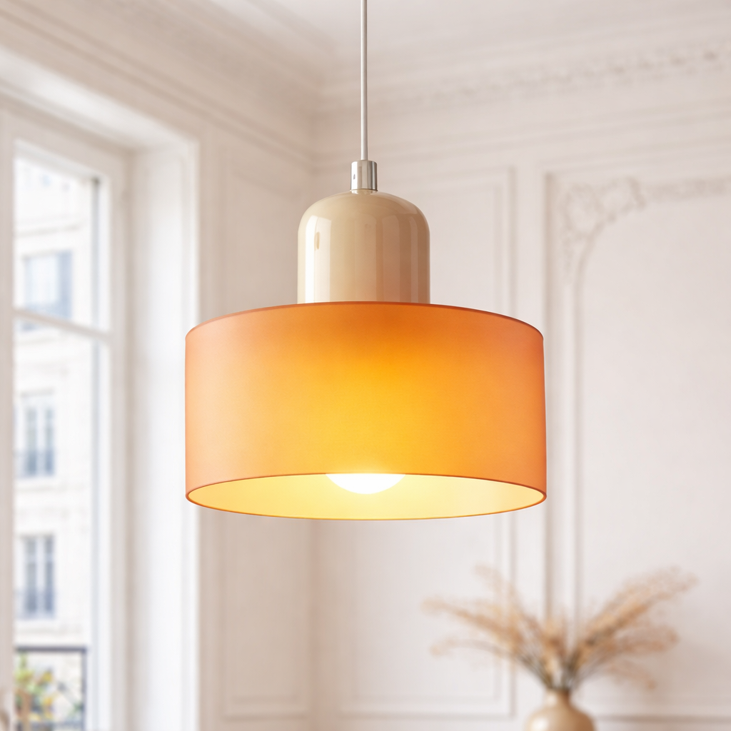 Bauhaus Pendant Light – Modern Colourful Ceiling Lamp