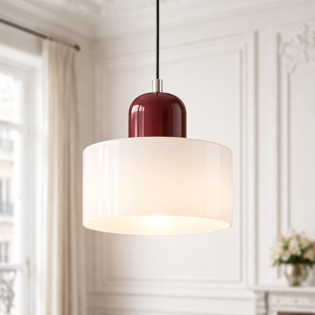 Bauhaus Pendant Light – Modern Colourful Ceiling Lamp