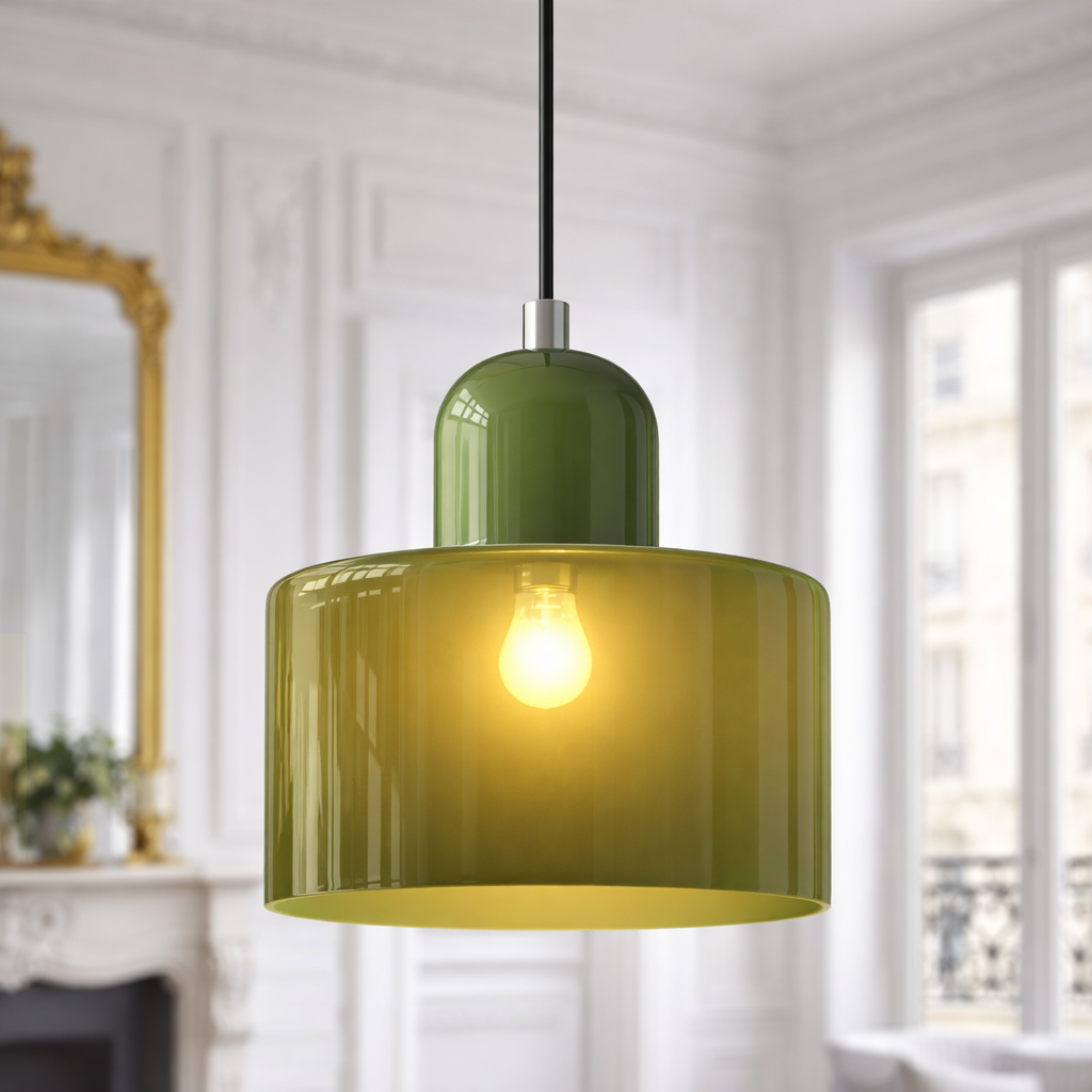 Bauhaus Pendant Light – Modern Colourful Ceiling Lamp