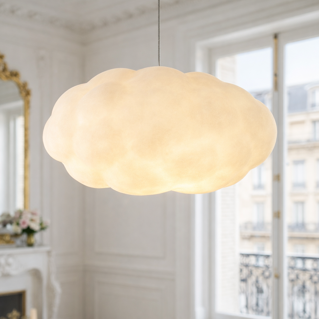 Cloud Pendant Light – Modern Soft Glow Ceiling Light for Bedrooms & Living Rooms