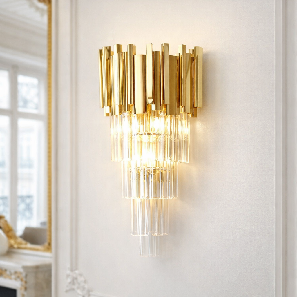 Queen Elizabeth Wall Light – Chandelier-Inspired, Elegant Ambient Lamp