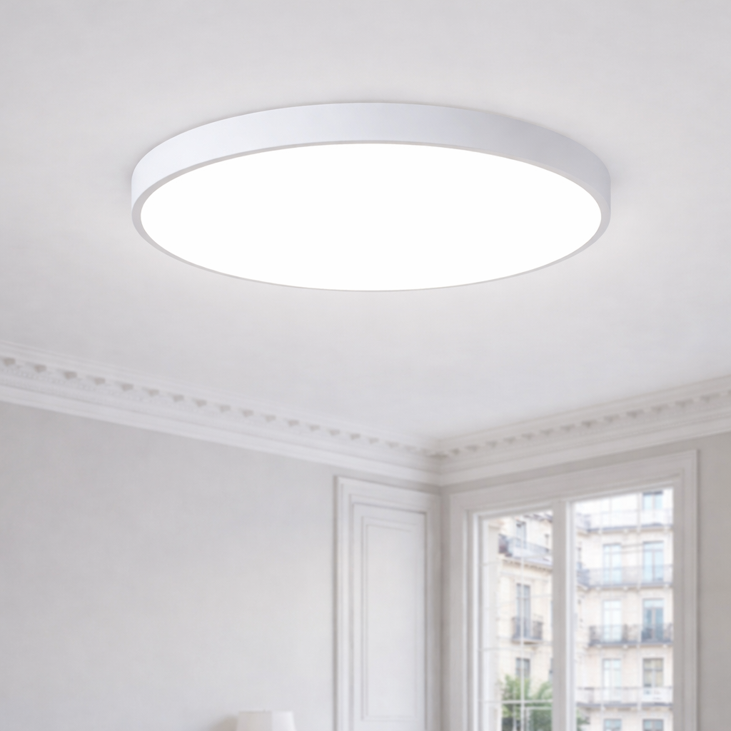 LED Ceiling Light – Modern Macaron, Nordic Style, Flush-Mount Circular