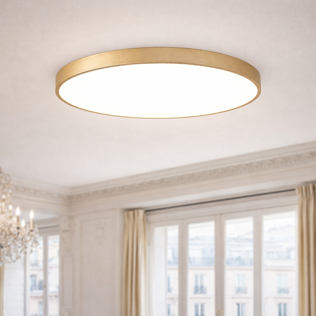 LED Ceiling Light – Modern Macaron, Nordic Style, Flush-Mount Circular