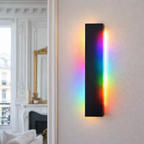 Linear Outdoor Wall Lamp, Metal & Acrylic, LED, IP65