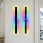 Linear Outdoor Wall Lamp, Metal & Acrylic, LED, IP65