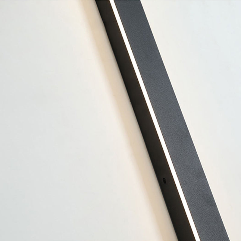 Linear Outdoor Wall Lamp, Metal & Acrylic, LED, IP65