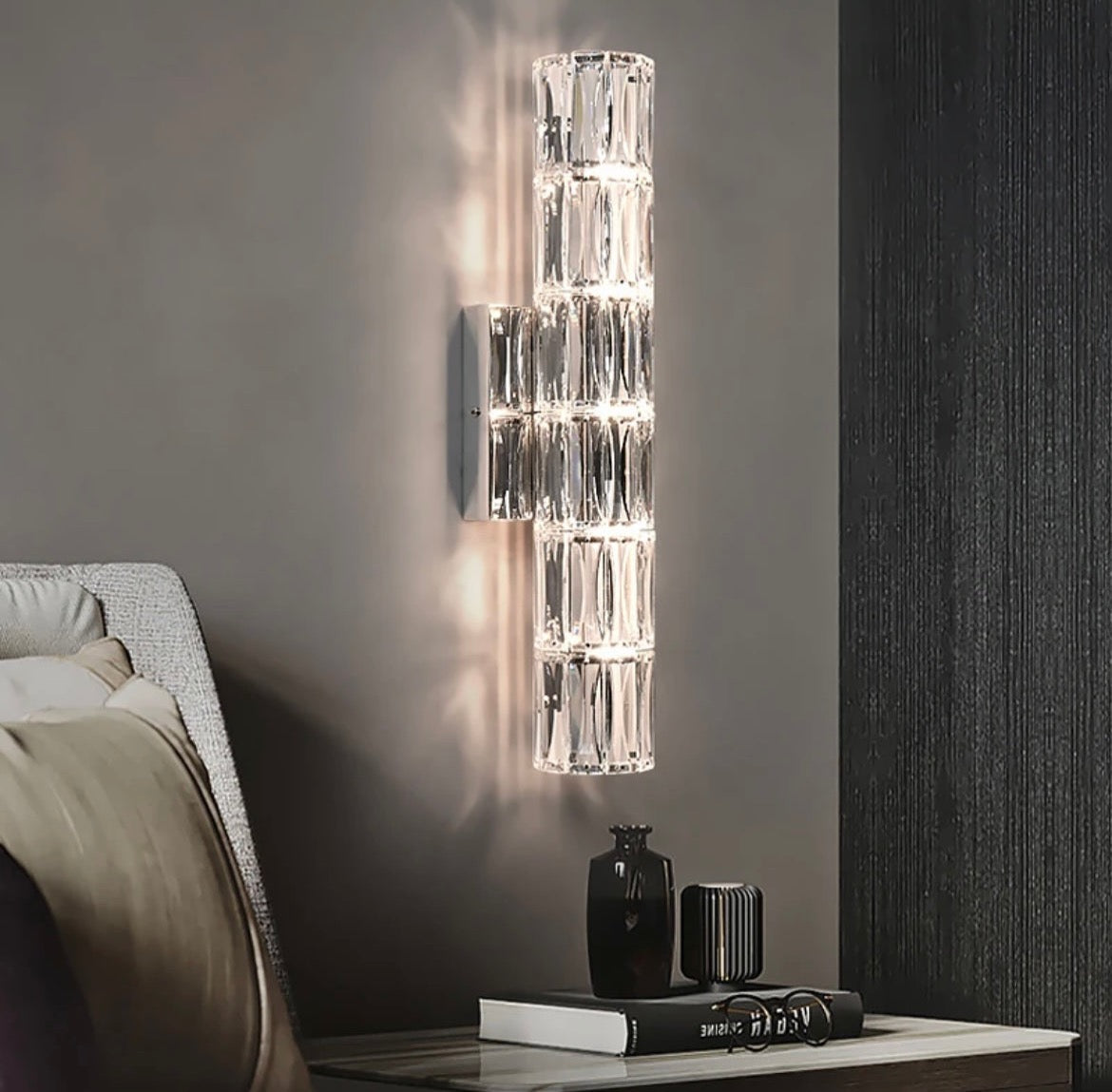 Crystal Luxury Wall Lamp – Modern Decorative Interior Light