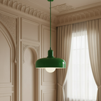 Bauhaus Pendant Ceiling Light - Coloured Glass