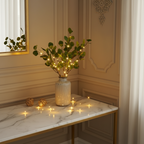 Fairy Light Olive Branch Faux Plant