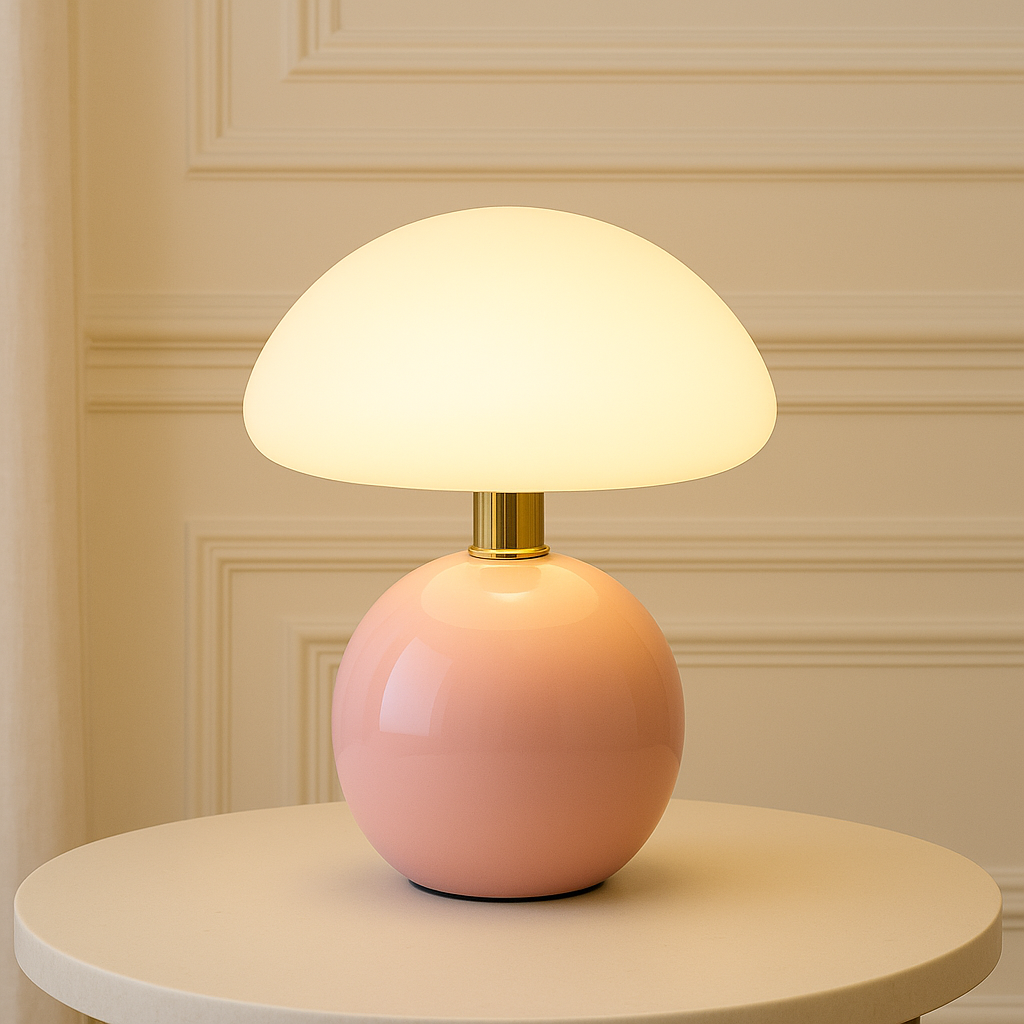Ceramic table Mushroom Lamp