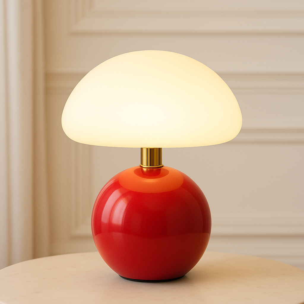 Ceramic table Mushroom Lamp