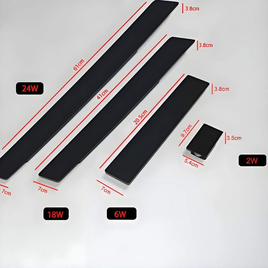 Weatherproof LED Wall Light – Modern Outdoor Illumination, Up and Down Lighting