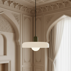 Bauhaus Pendant Ceiling Light - Coloured Glass