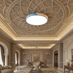 Modern Wooden Circular Ceiling Light