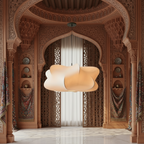 Silk Japanese Hanging ceiling Lamp