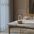 Crytal modern table lantern