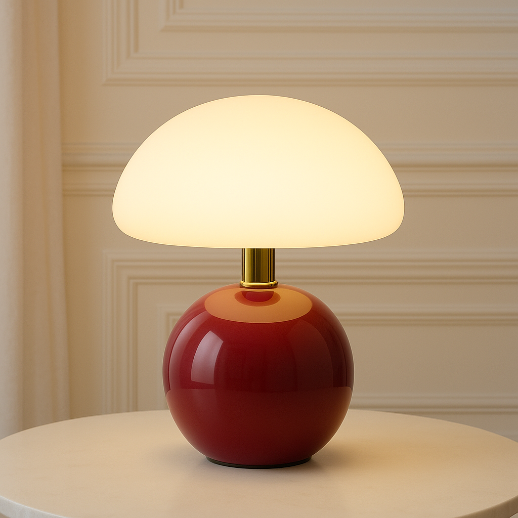 Ceramic table Mushroom Lamp