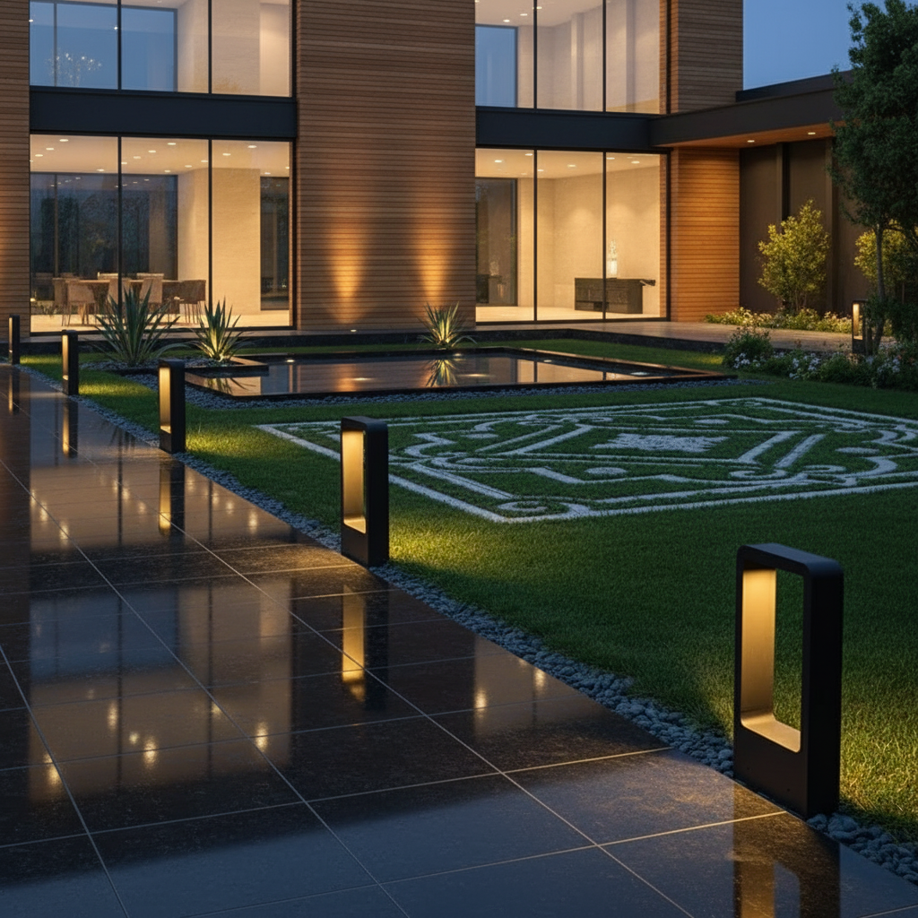 Modern outdoor driveway Light - perfect for Gardens & Pathways