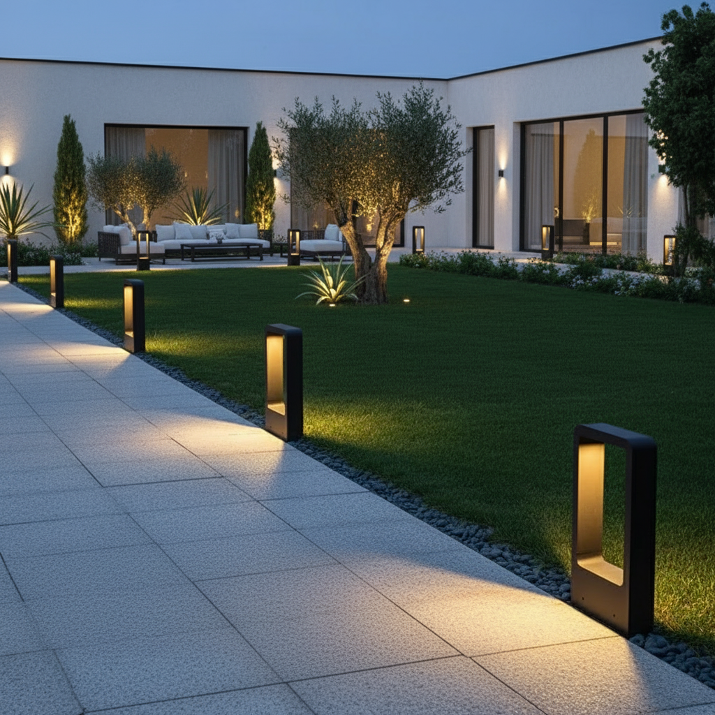 Modern outdoor driveway Light - perfect for Gardens & Pathways