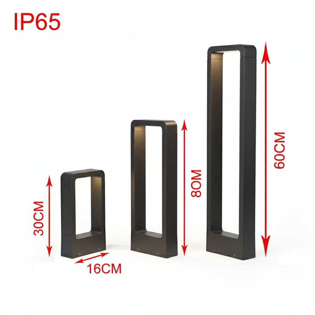 Modern outdoor driveway Light - perfect for Gardens & Pathways