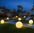 Outdoor LED Garden Globe Light – Modern Landscape Lighting