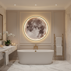 Moon wall light - Circular wall fitting