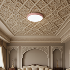 Modern Wooden Circular Ceiling Light