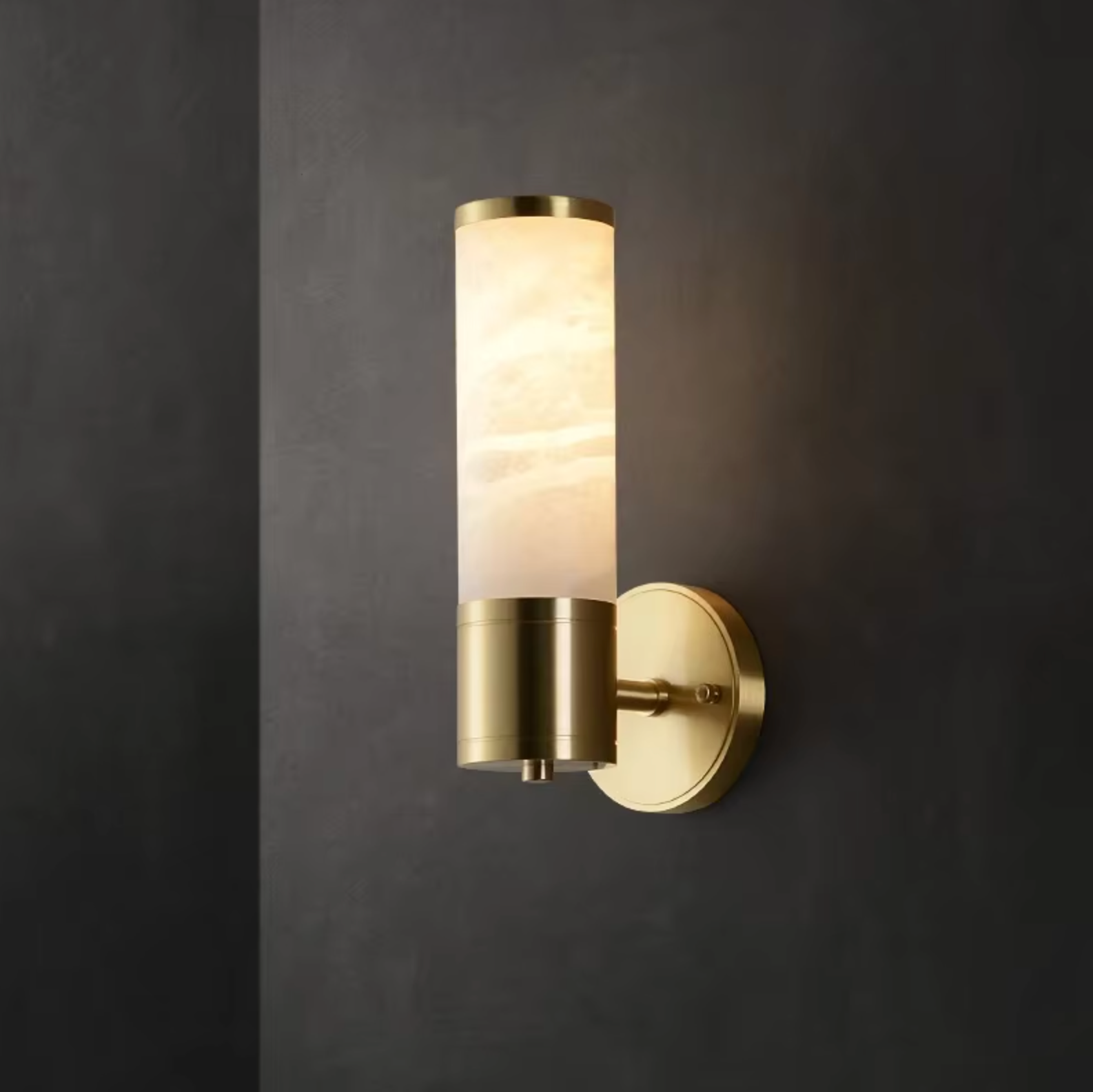 Gold Marble Wall Sconce Light – Luxury Modern Interior Lamp